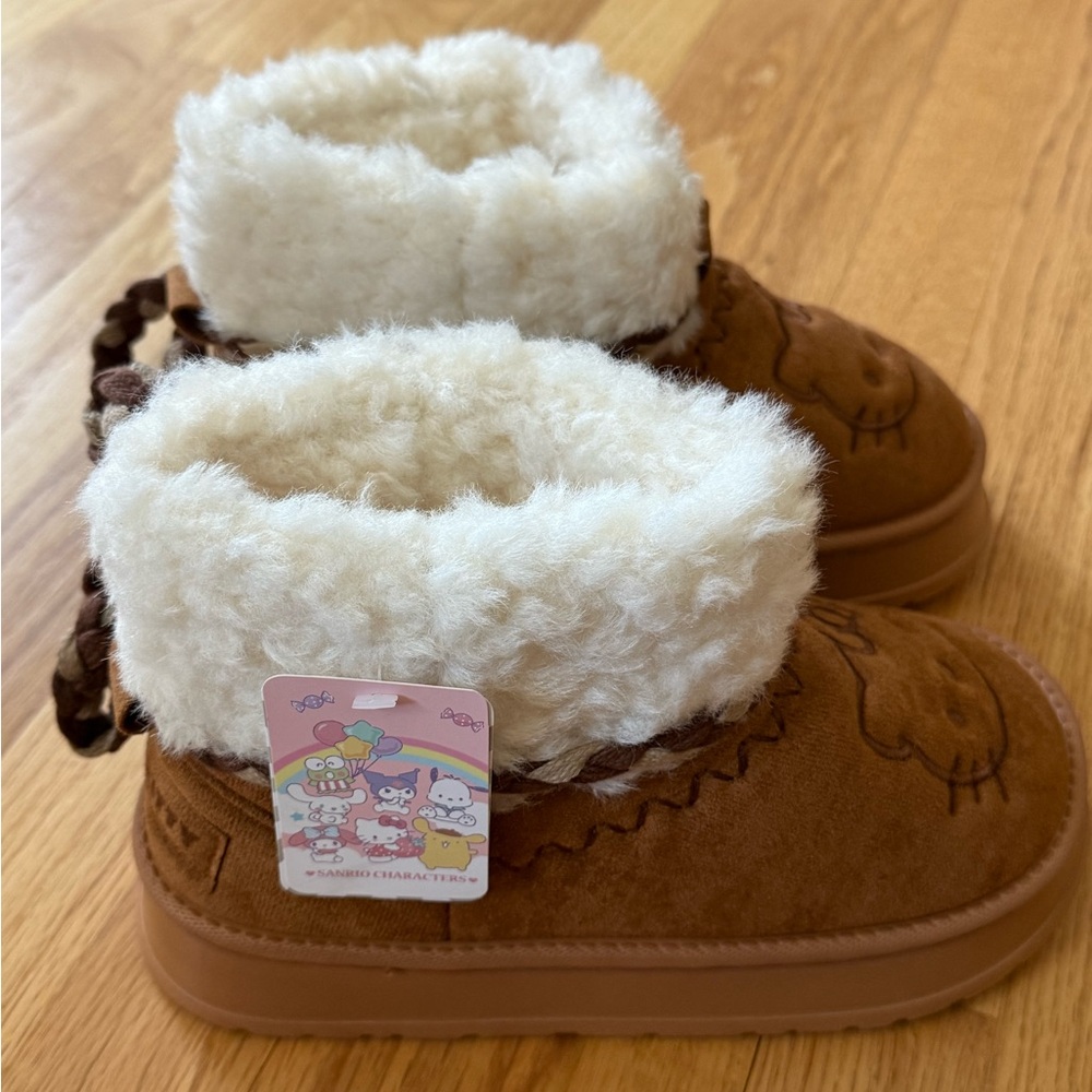 Hello Kitty Fur Boots